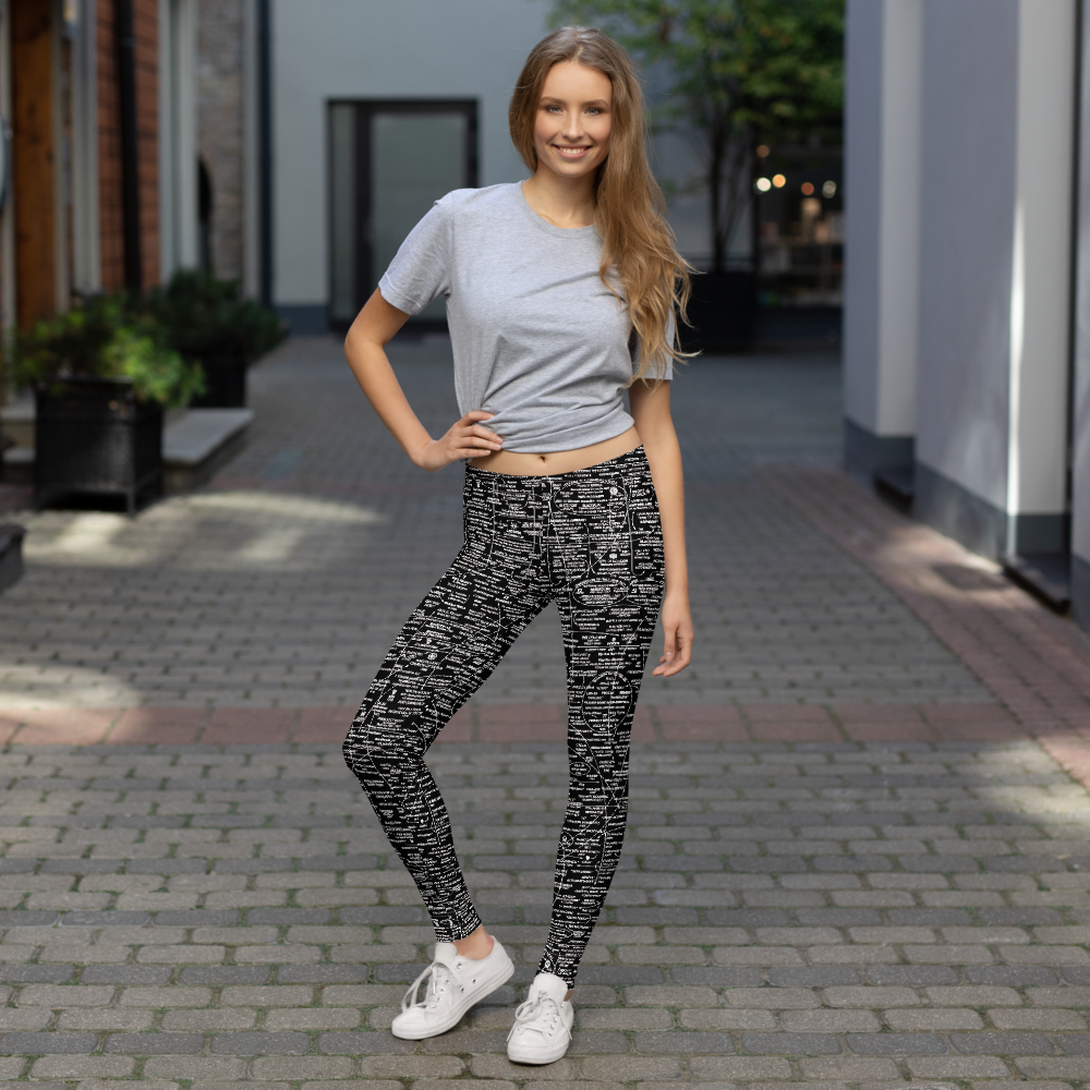 Q-WEB Leggings (Black) - Image 6