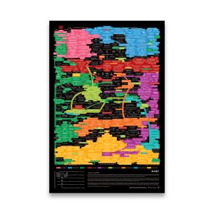 Q-Key Poster (Black) 24 x 36", 1st ed.