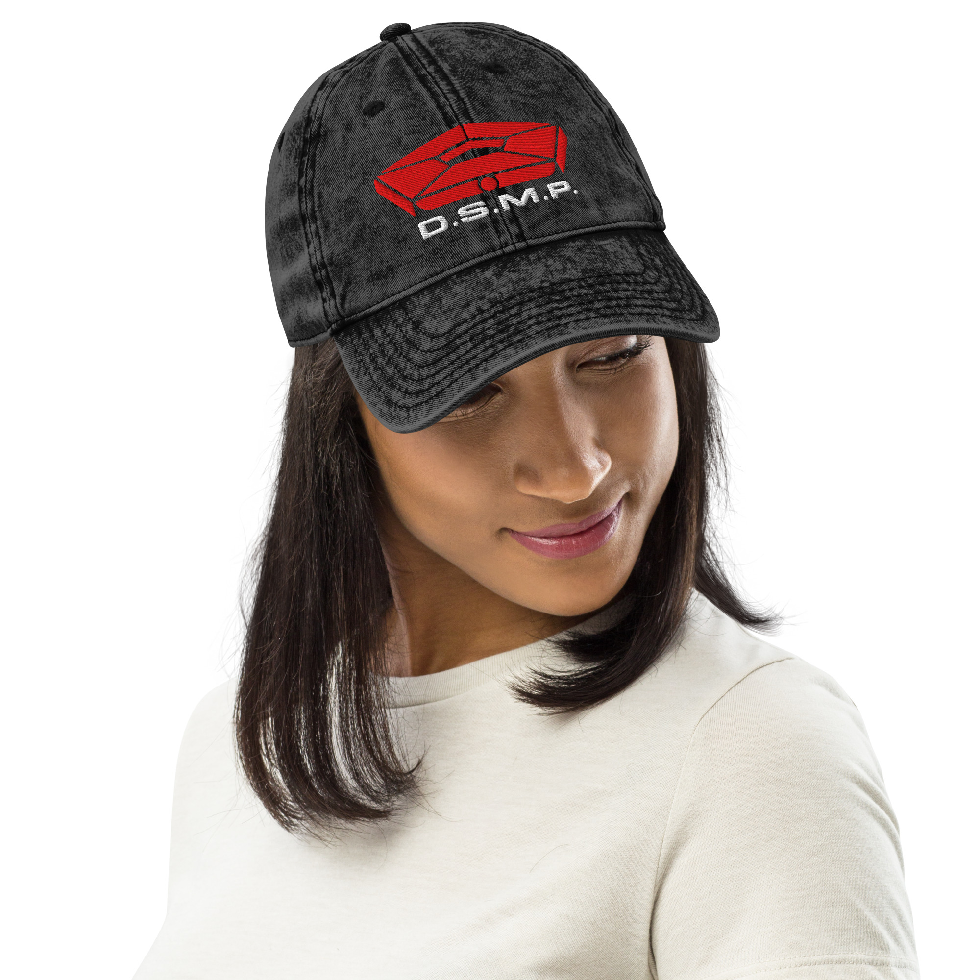 D.S.M.P. CORPORATE LOGO HAT (ACID-WASH) - Image 7