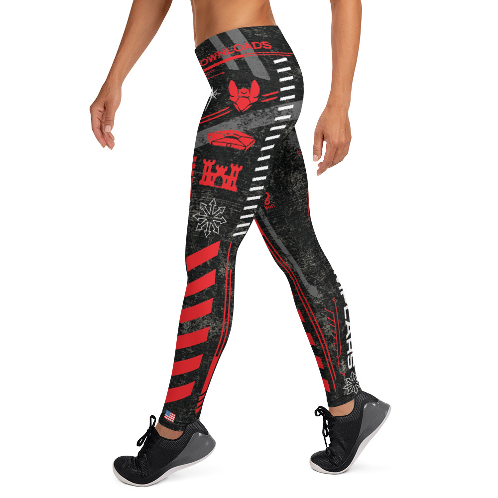 D.S.M.P. & Affiliate Logos Leggings - Image 6