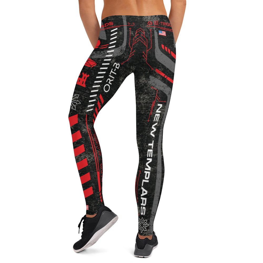 D.S.M.P. & Affiliate Logos Leggings - Image 5