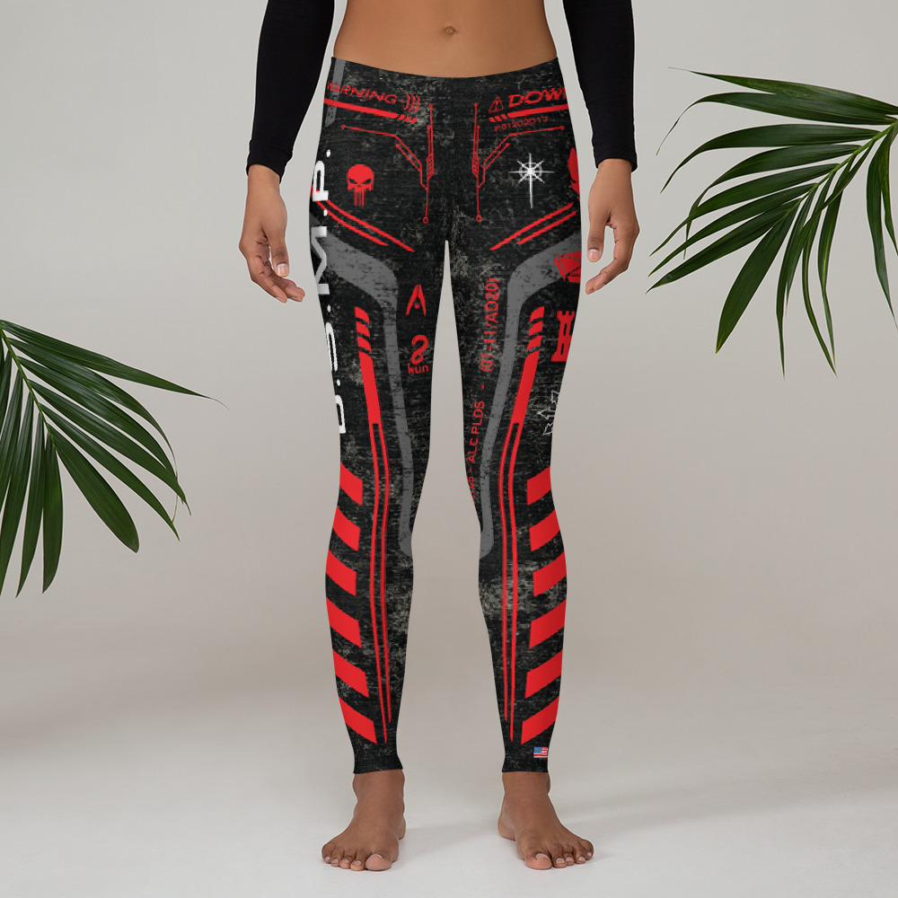 D.S.M.P. & Affiliate Logos Leggings - Image 4