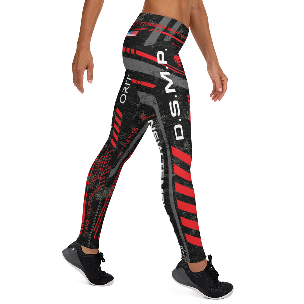 D.S.M.P. & Affiliate Logos Leggings - Image 7