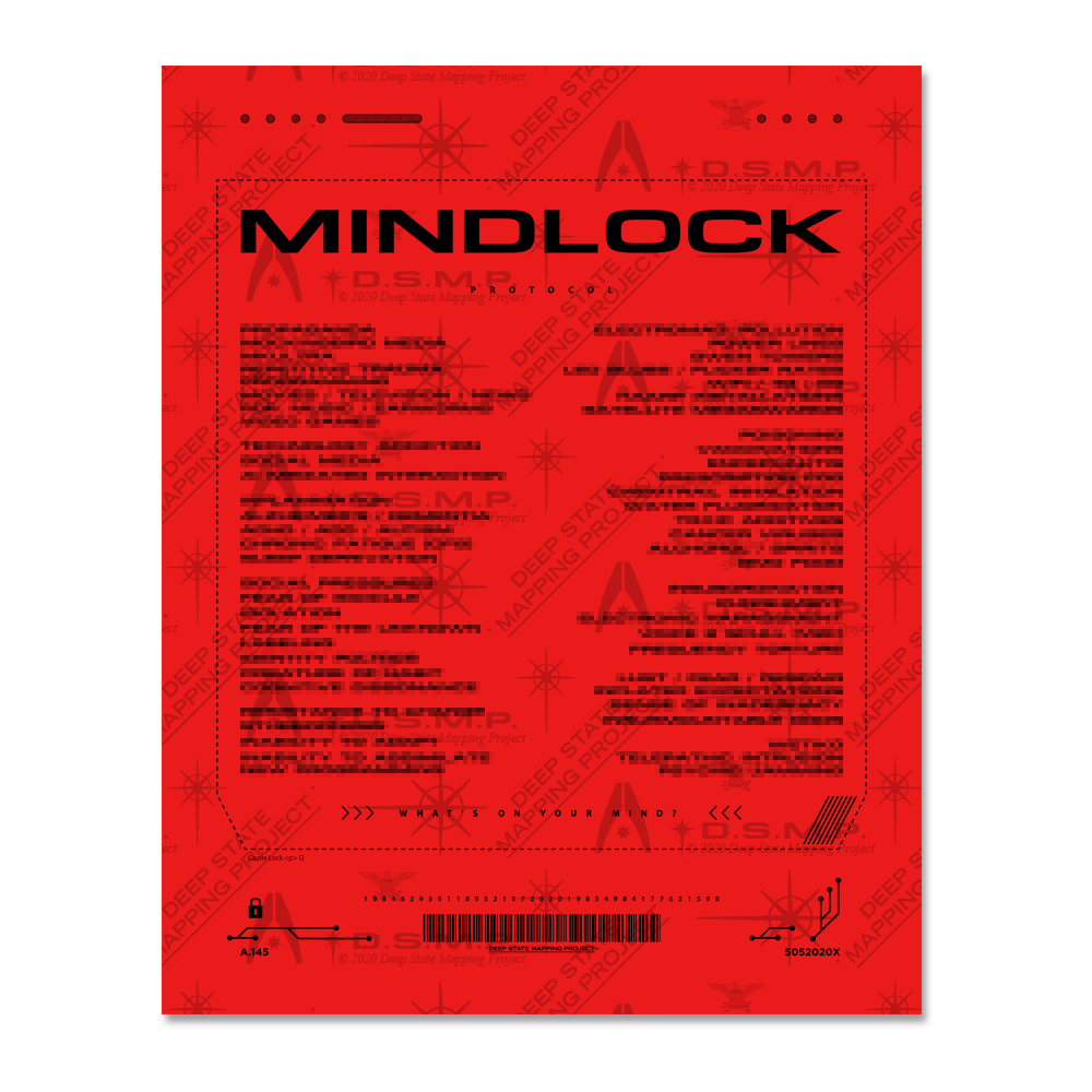 Mindlock Protocol 8.5 x 11" Cardstock
