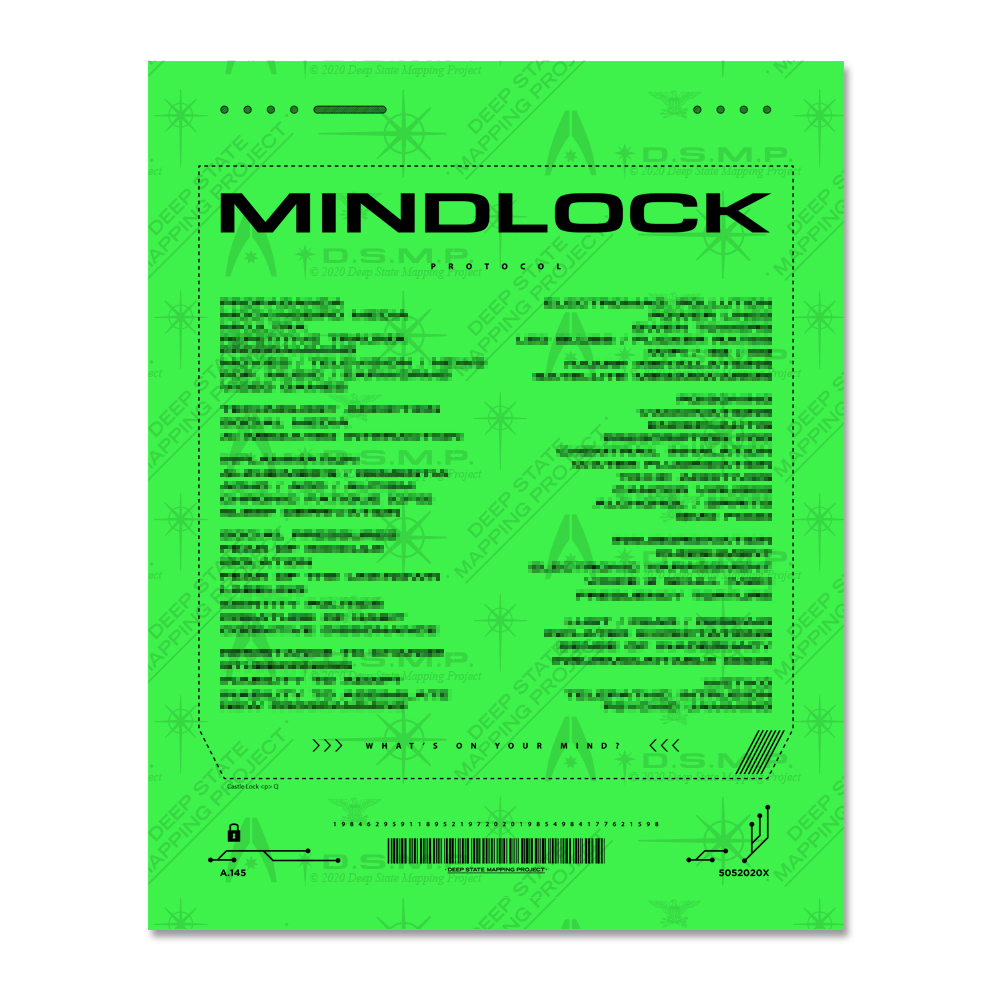 Mindlock Protocol 8.5 x 11" Cardstock - Image 2