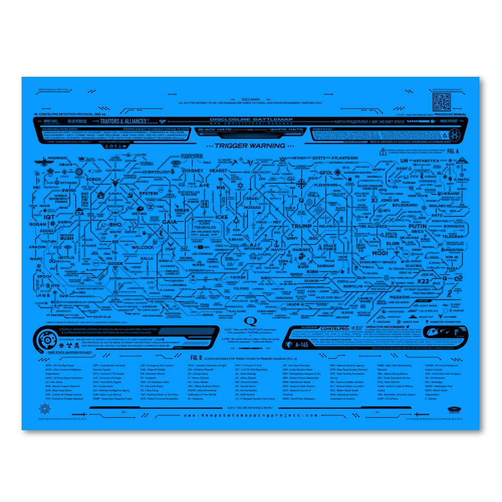 Traitors & Alliances Map 8.5 x 11" Cardstock - Image 6