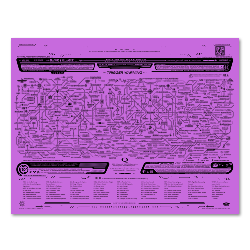 Traitors & Alliances Map 8.5 x 11" Cardstock - Image 7