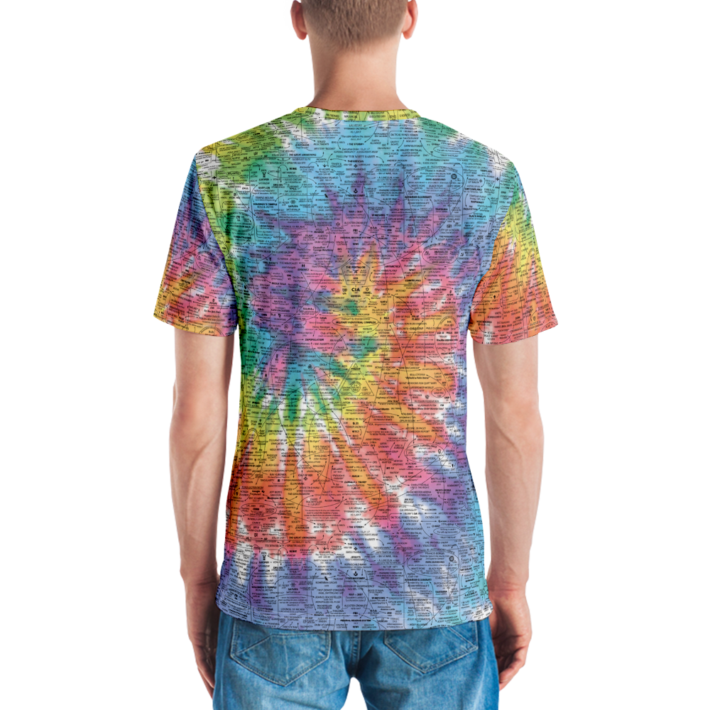 Q-WEB TIE-DYE 'Summer of Love' T-SHIRT - Image 6