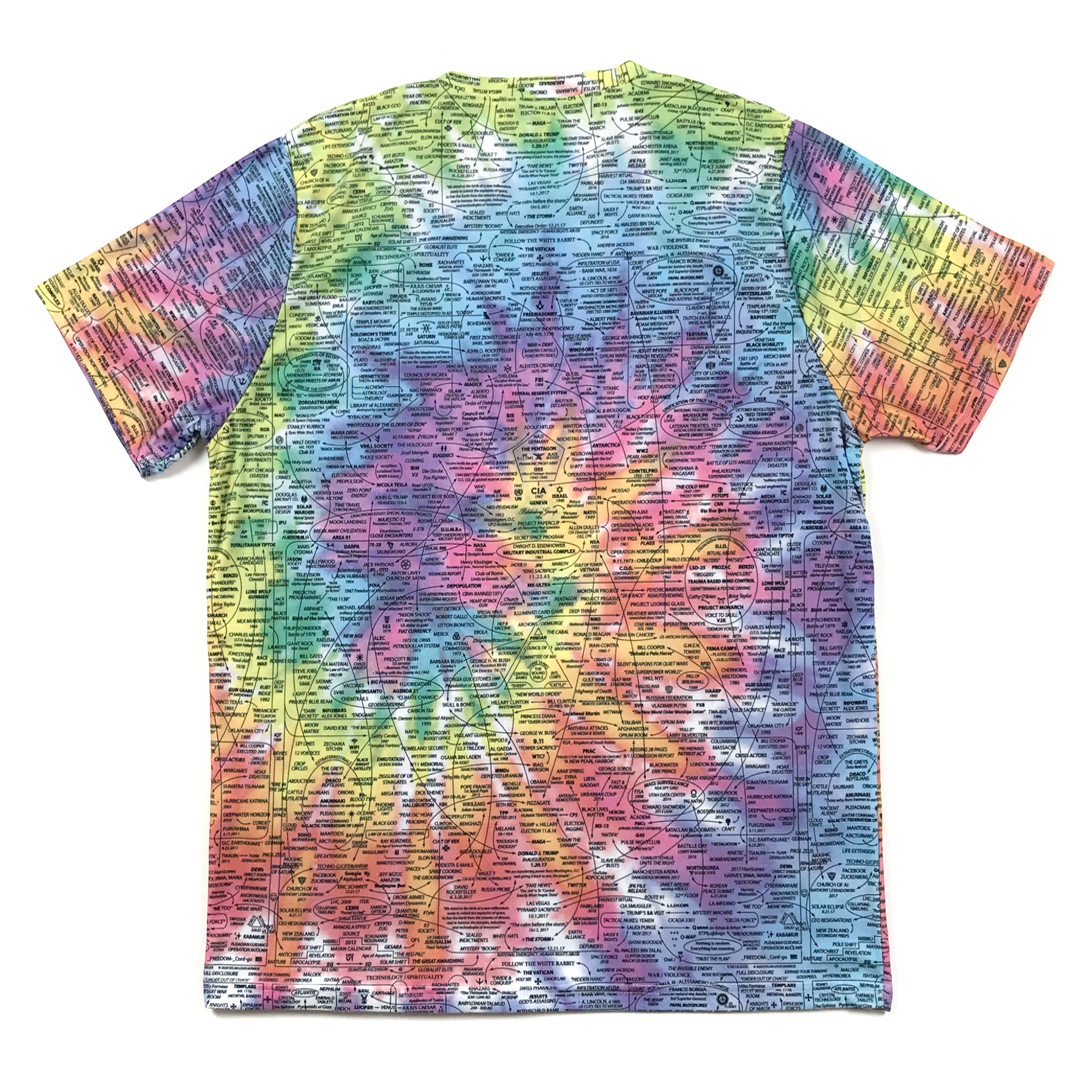 Q-WEB TIE-DYE 'Summer of Love' T-SHIRT - Image 2