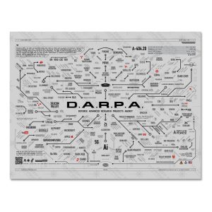DARPA MAP 8.5 x 11" CARDSTOCK