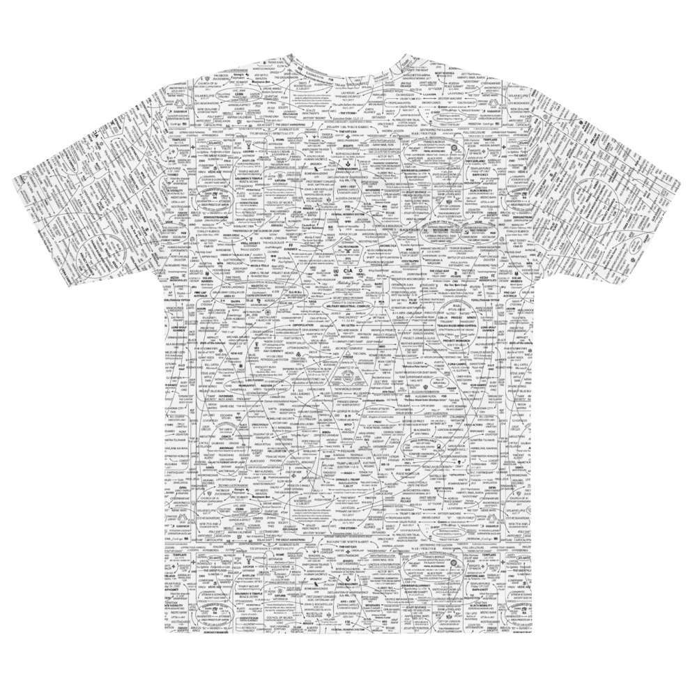 Q-WEB ALL-OVER T-SHIRT (WHITE) - Image 2