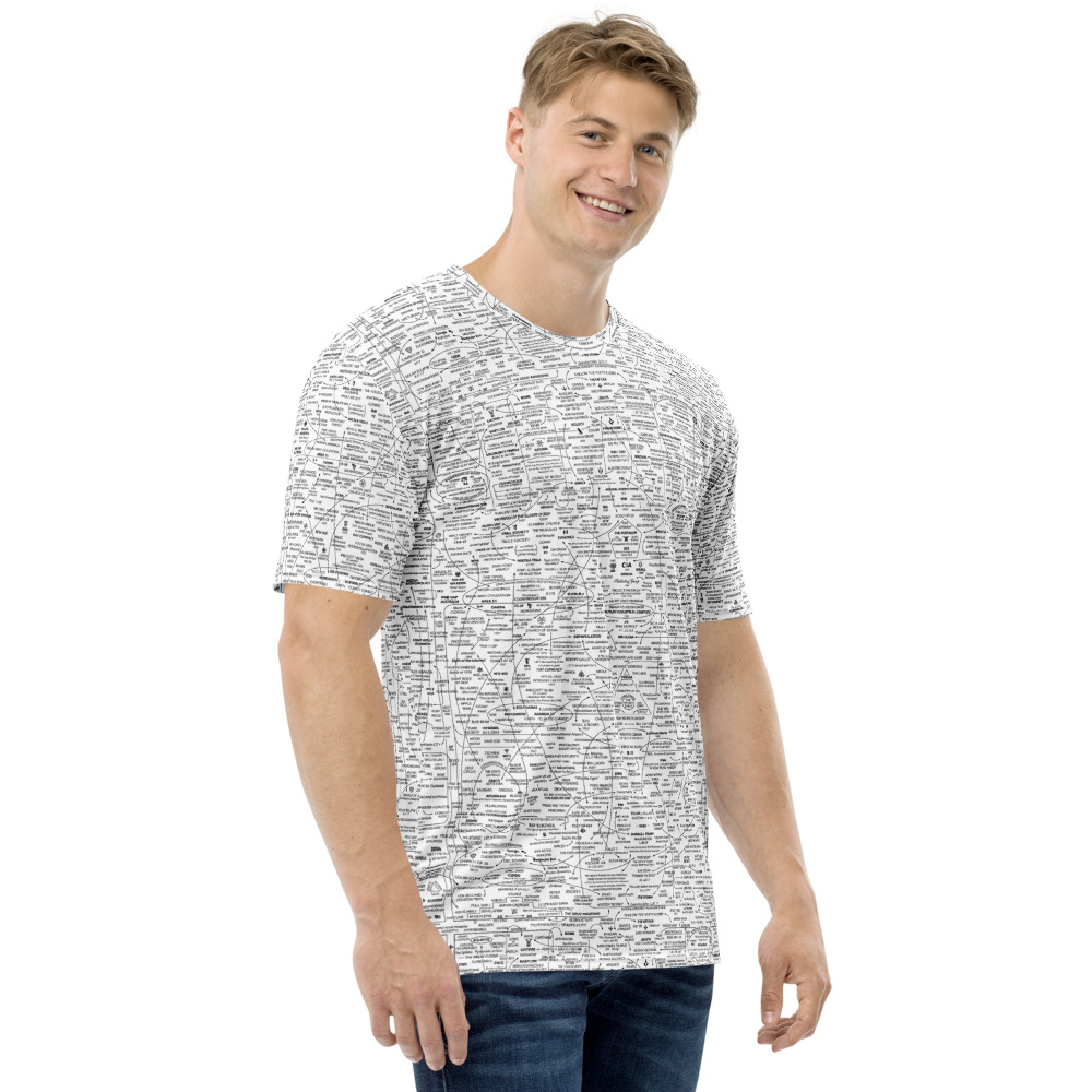 Q-WEB ALL-OVER T-SHIRT (WHITE) - Image 4