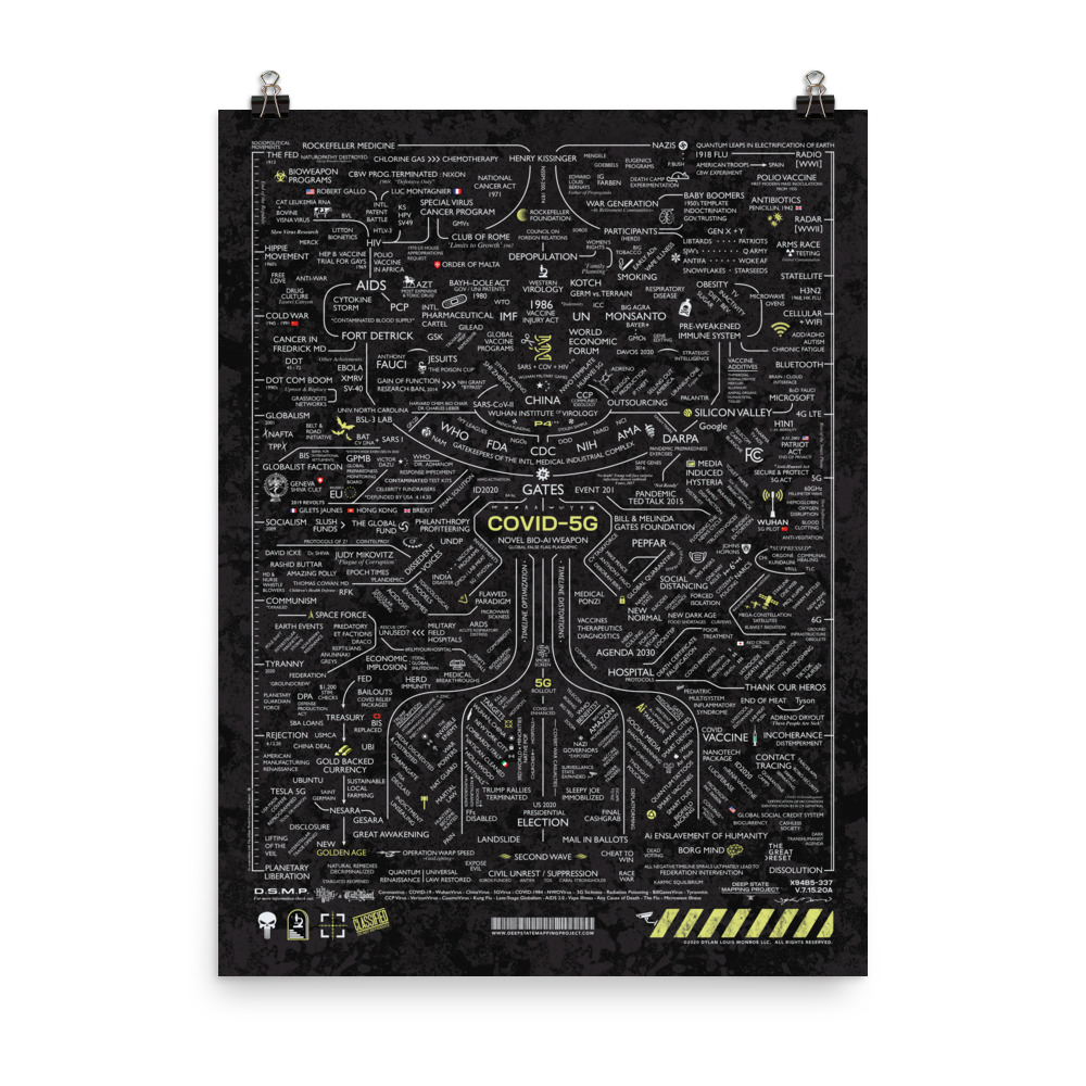 COVID-5G POSTER (ASH) (MULTI-SIZE) - Image 2
