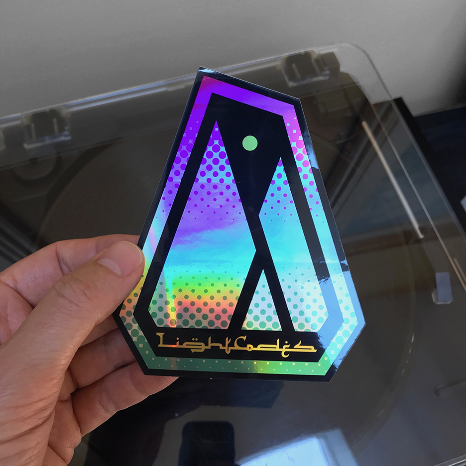 Lightcode 2.0 Sticker - Image 2