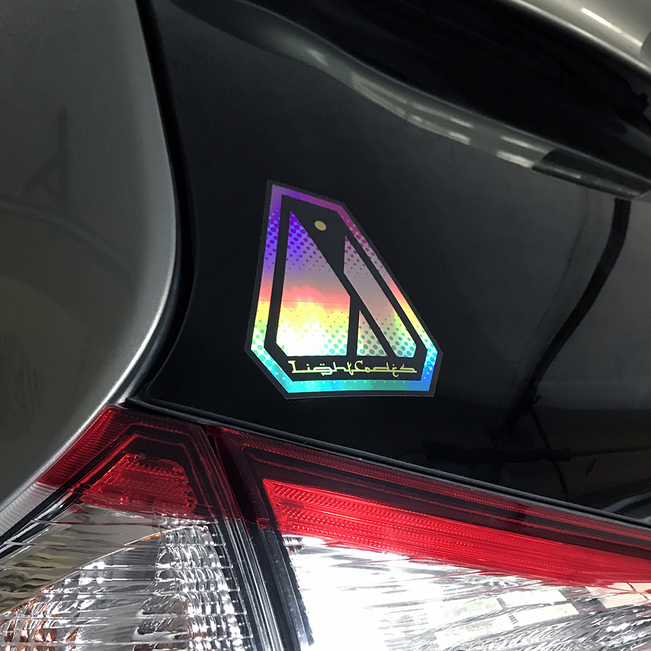 Lightcode 2.0 Sticker - Image 3