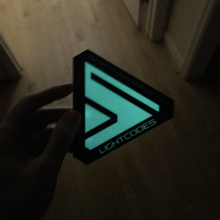 Lightcode Glow-in-the-Dark Sticker - Image 5