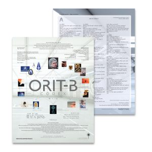 Orit-B Codex Introduction Flyer 8.5 x 11" Cardstock