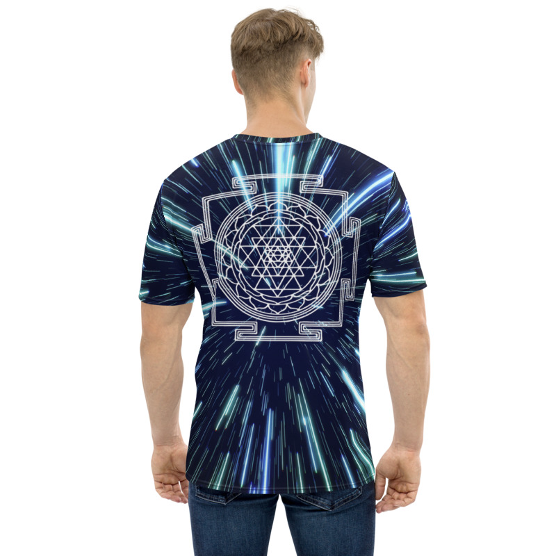 Lightspeed Lightcode / Sri Yantra All-Over T-shirt - Image 4