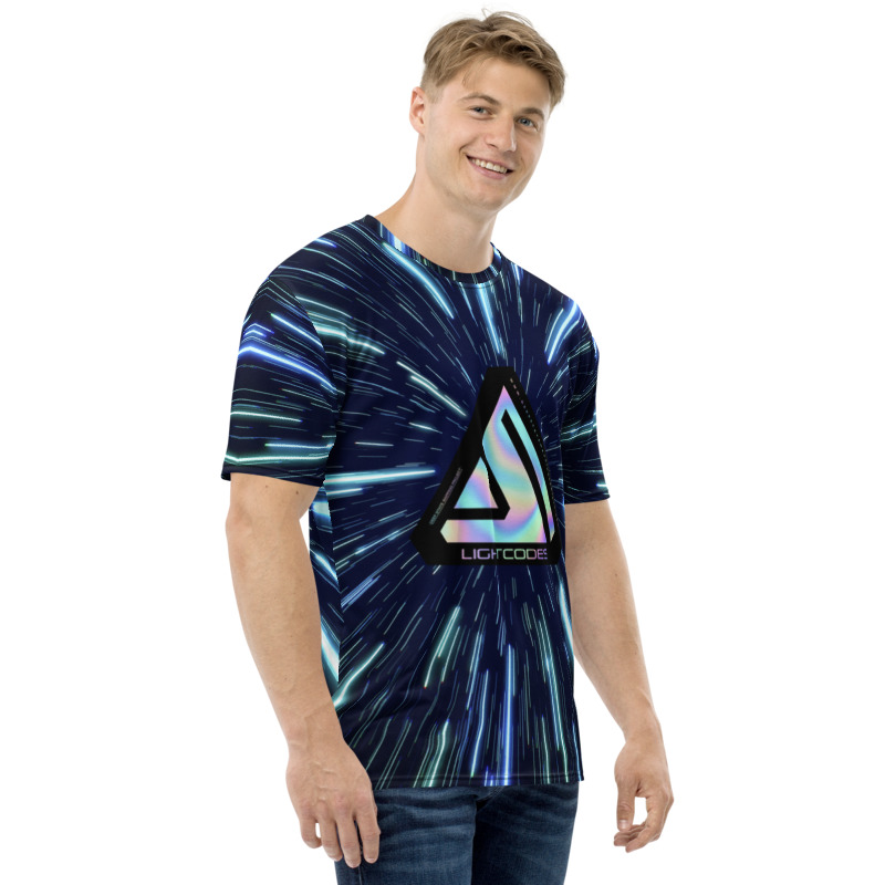 Lightspeed Lightcode / Sri Yantra All-Over T-shirt - Image 6