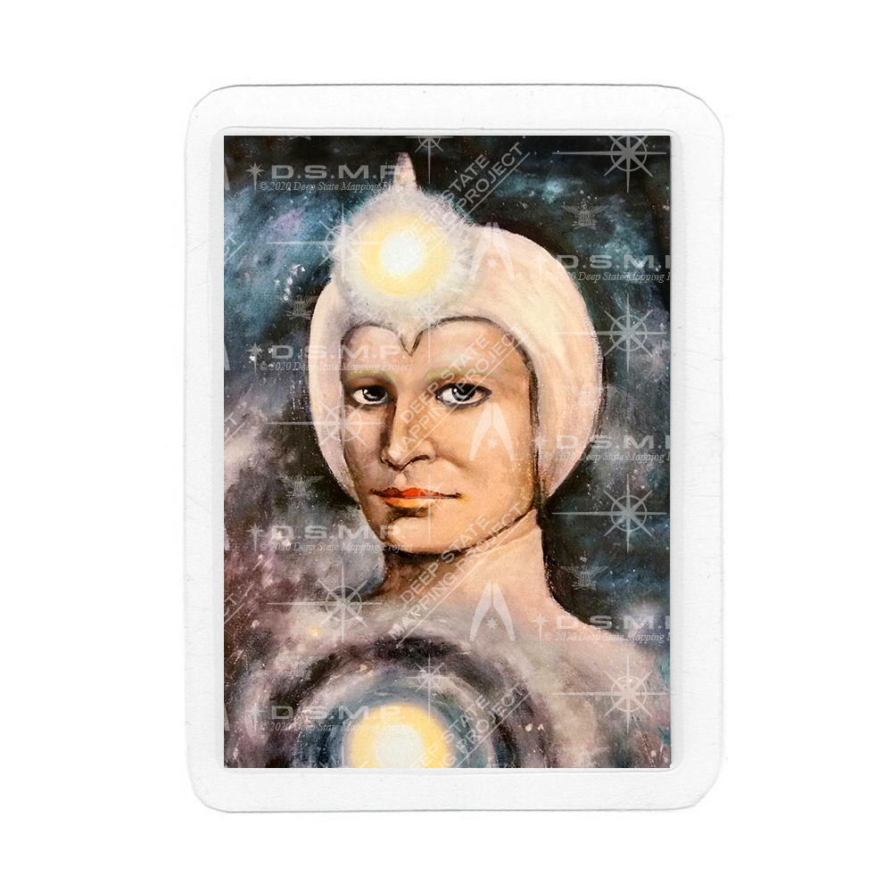 Lord Ashtar (in Helmet) Spirit Guide Card - Image 2