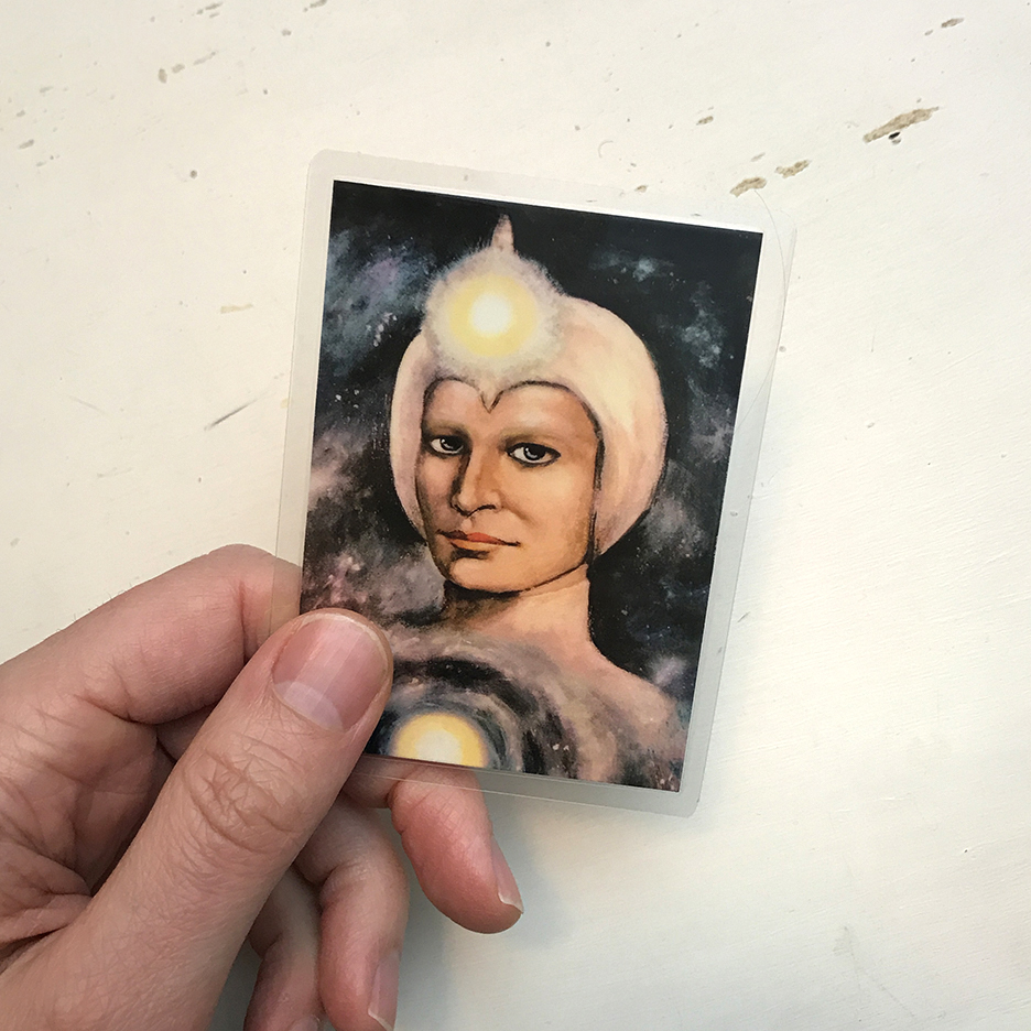 Lord Ashtar (in Helmet) Spirit Guide Card - Image 4