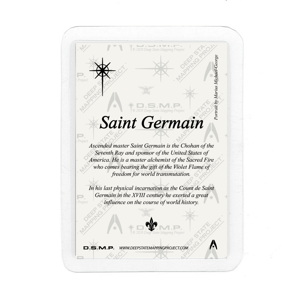 Saint Germain Spirit Guide Card - Image 2