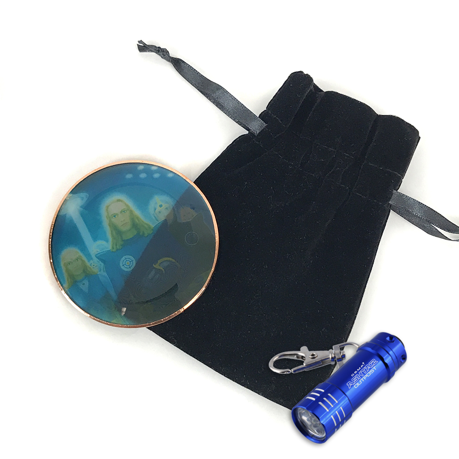 Pleiadian Envoy Spirit Guide Disc (3") - Image 5