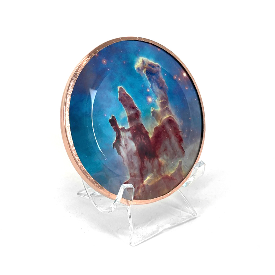 Eagle Nebula Pleiadian Technology Disc (3")