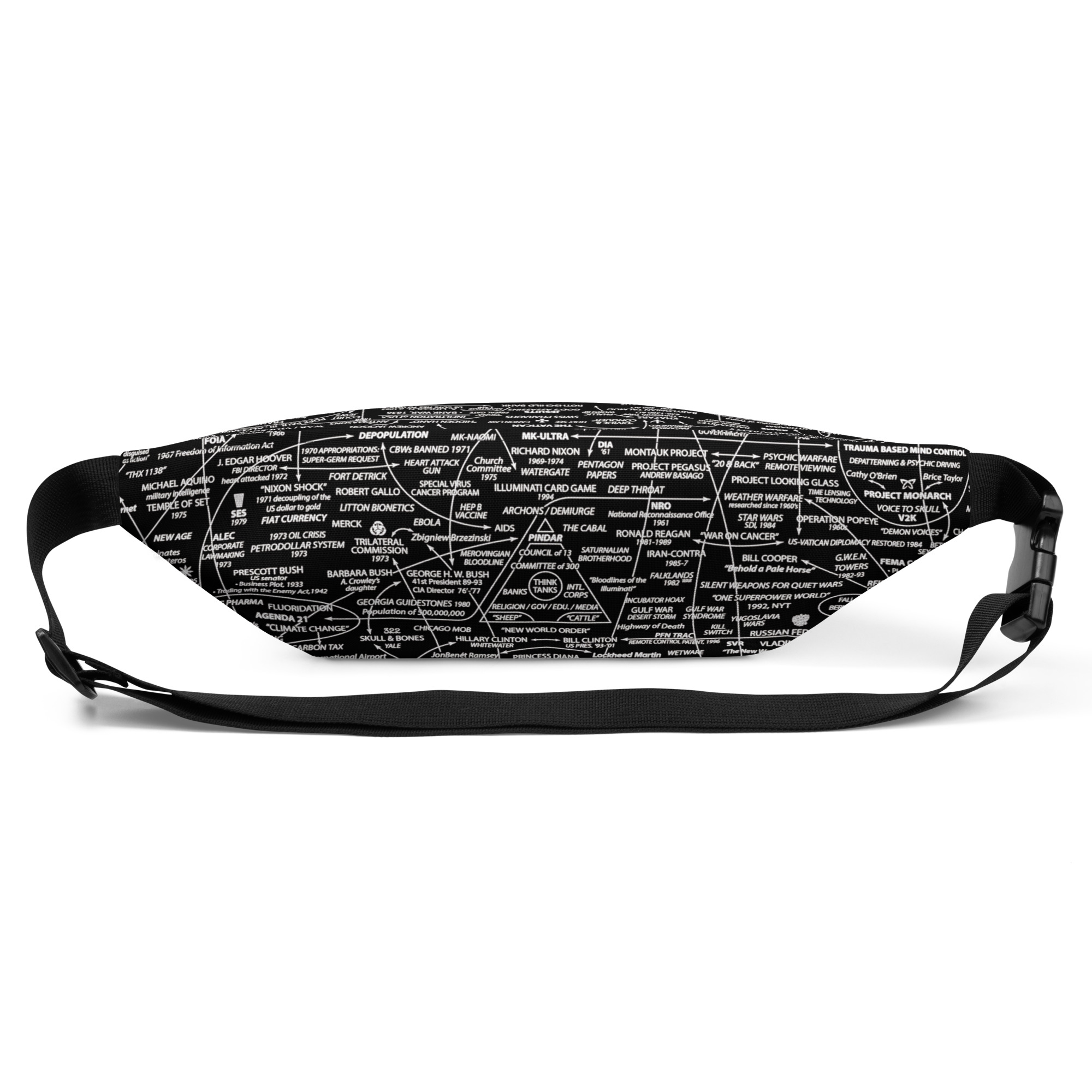 Q-WEB (Black) Fanny Pack - Image 7