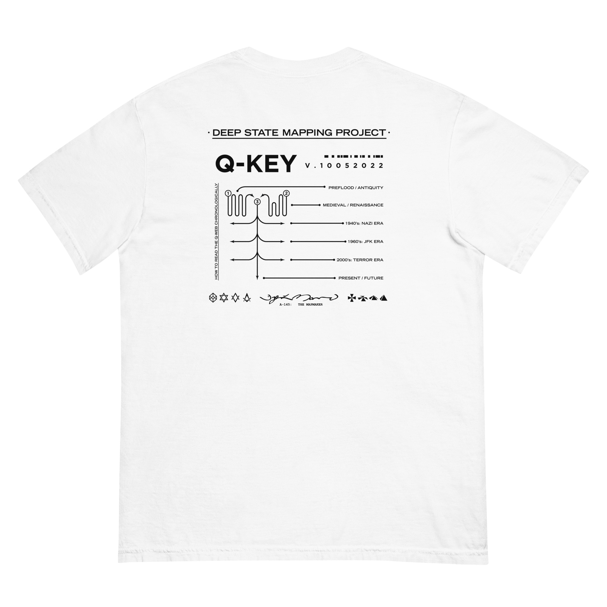 Q-KEY T-Shirt (White) 2022 - Image 2