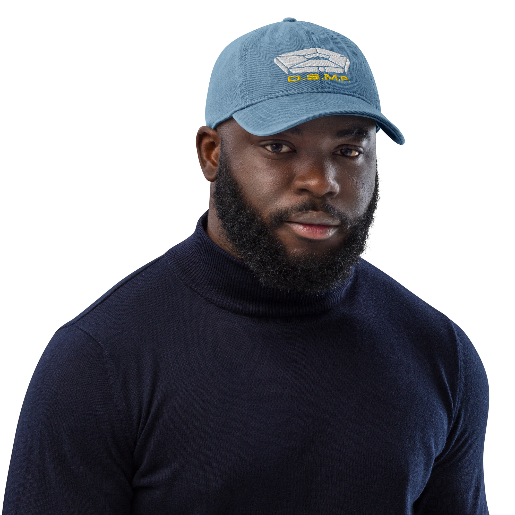 D.S.M.P. Corporate Logo Denim Hat - Image 2