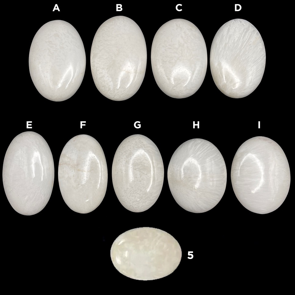 Scolecite Palm Stones, 2.5” India - Image 2