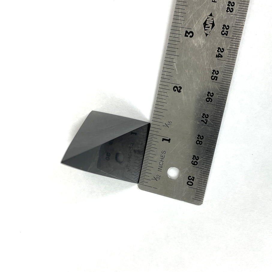 Shungite Nubian Pyramid" (EMF Protection) 2.5" - Image 6