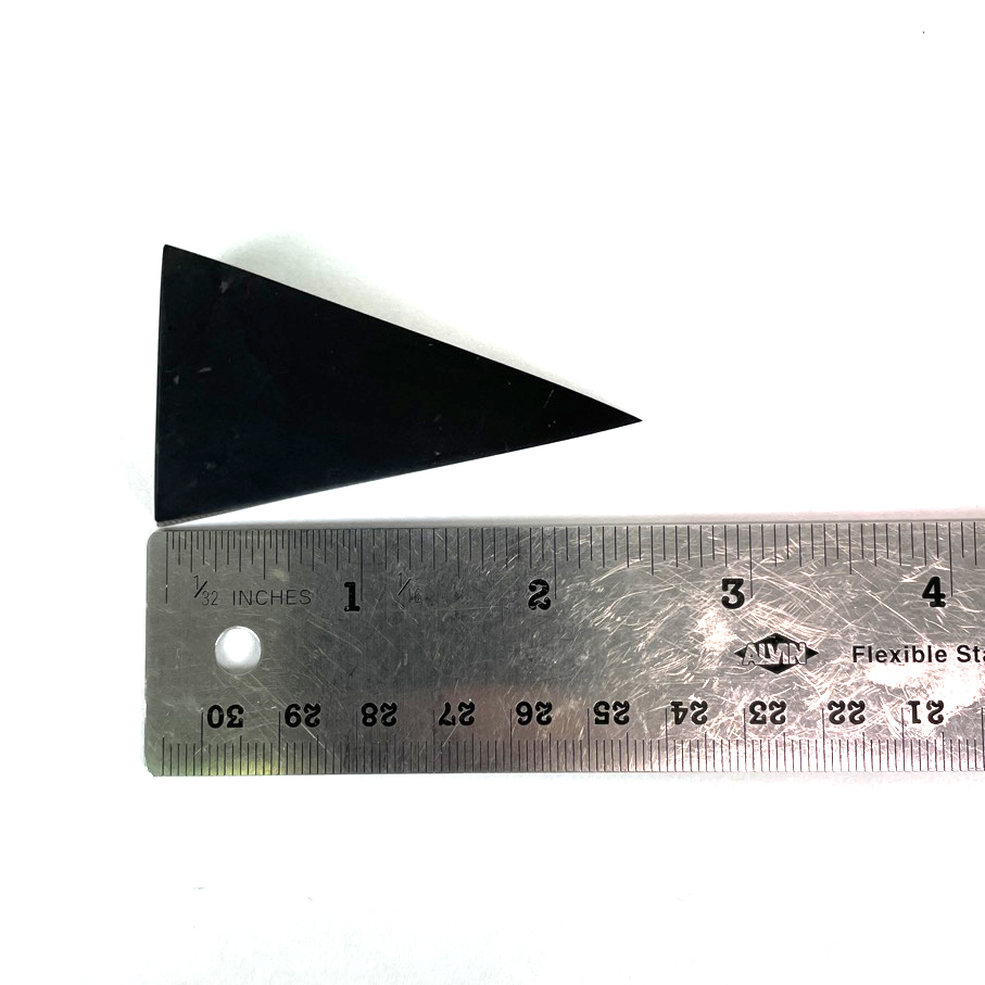 Shungite Nubian Pyramid" (EMF Protection) 2.5" - Image 4