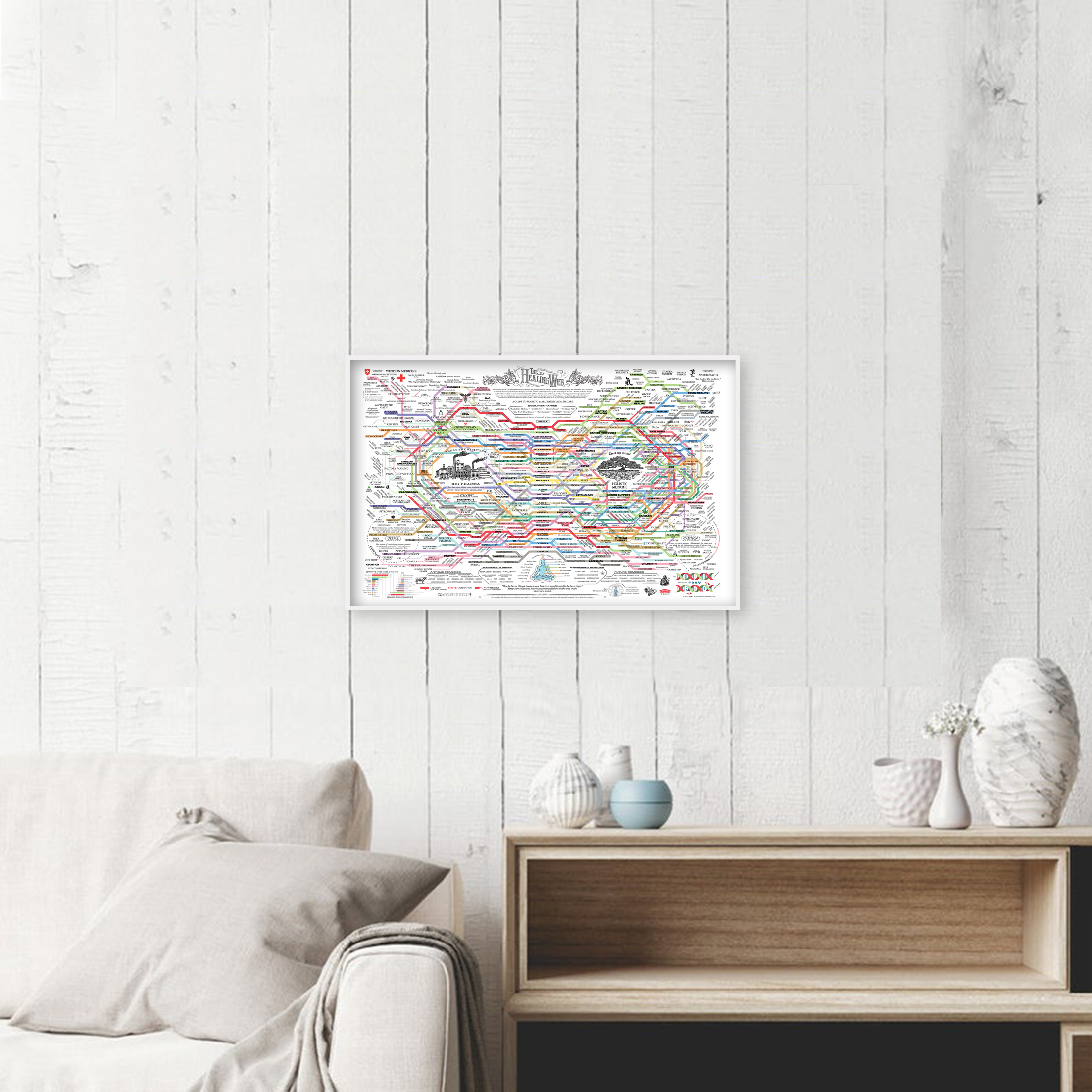 Healing Web Mini-Poster 13 x 19″ - Image 3