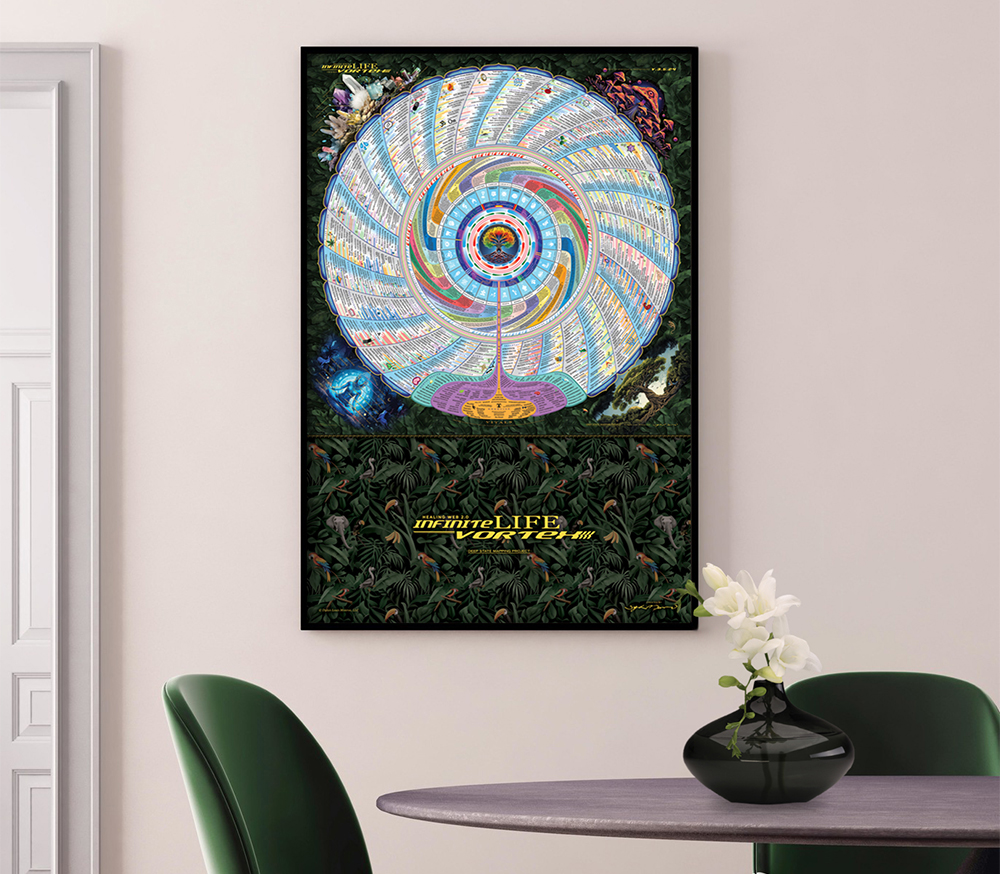 Infinite Life Vortex Poster 24 x 36" - Image 6