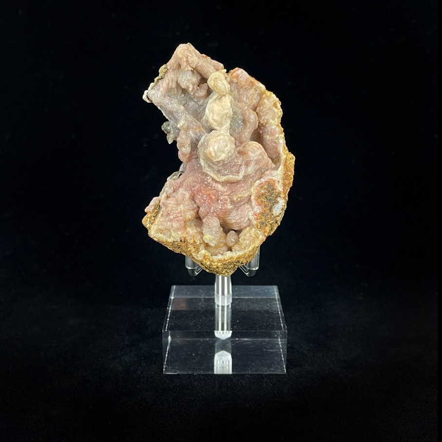 Pink Druzy Chalcedony with Sunset Amethyst - Image 8