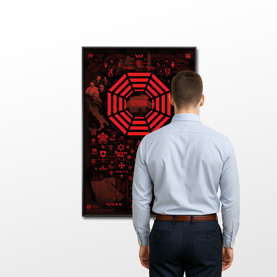 Octagon Group Poster 24″ x 36″ - Image 3