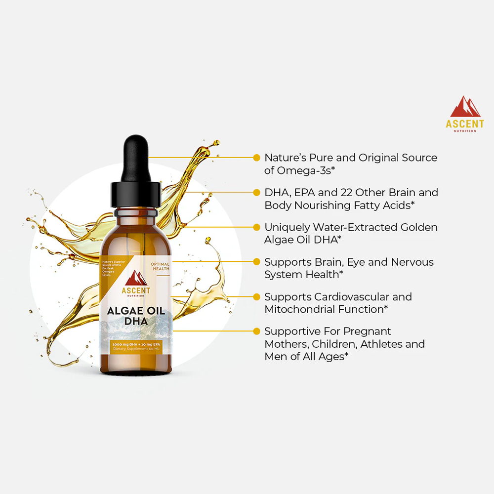 Algae Oil DHA by Ascent Nutrition - Image 2