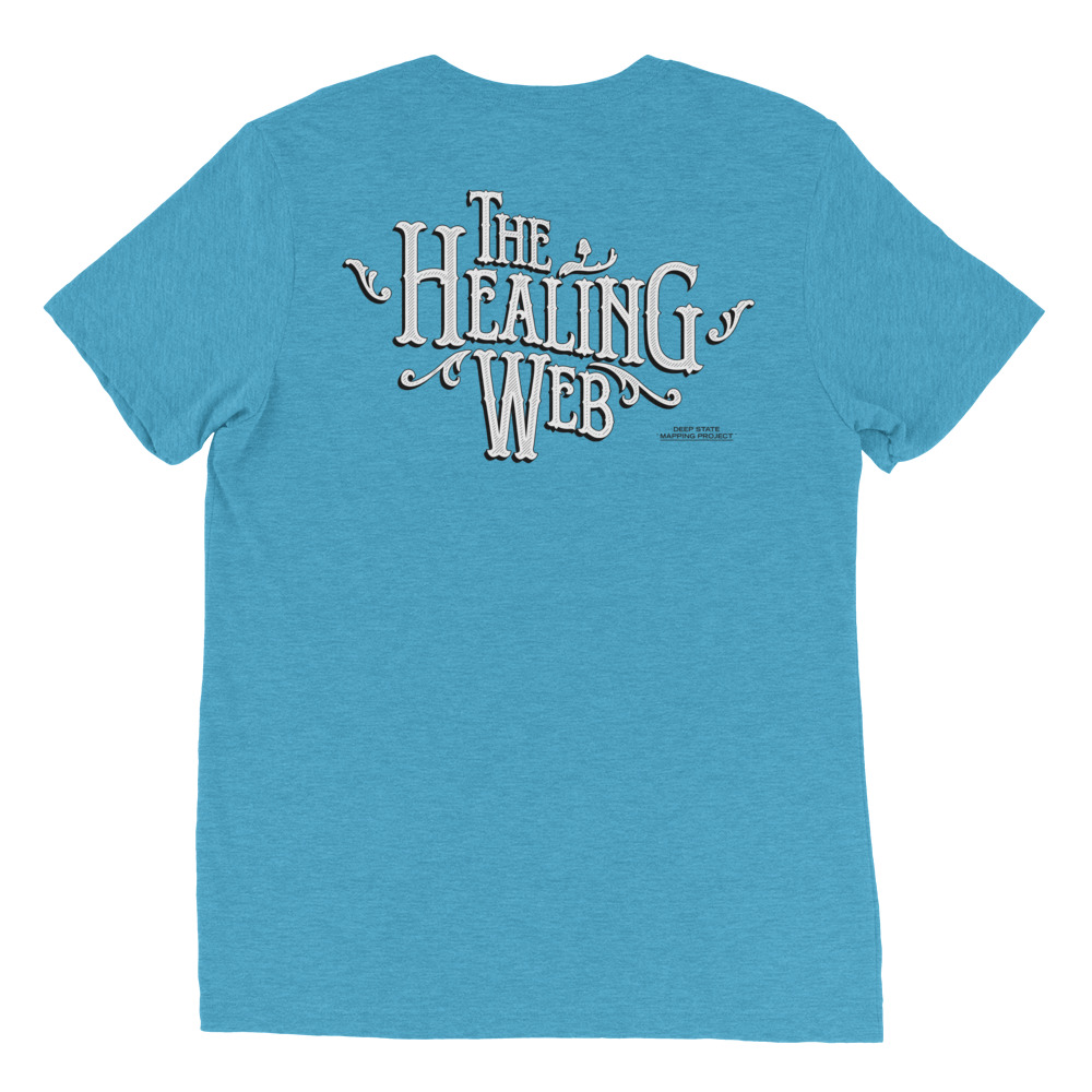 Healing Web Crystal Tree Tri-Blend T-shirt (Unisex) - Image 4