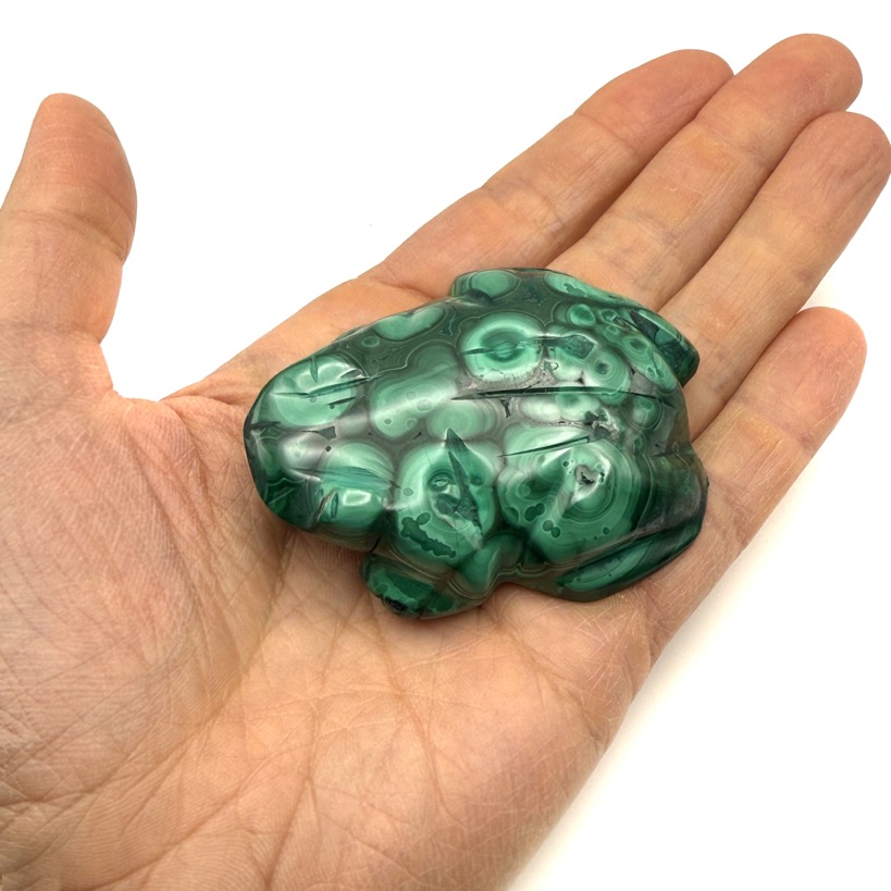 Malachite Frog Sculptures, Congo - Image 6