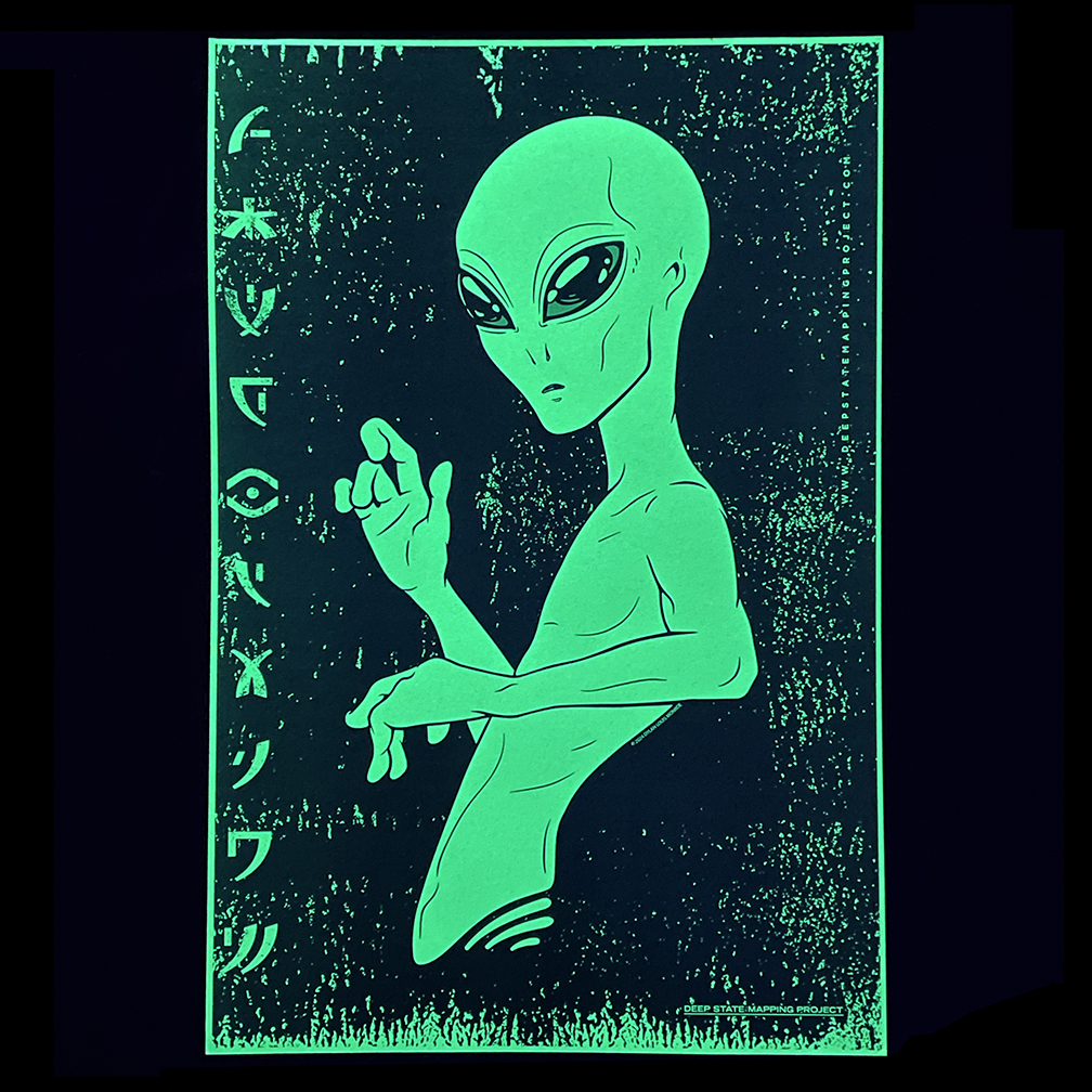 Alien Encounter 11" x 17" UV Mini-Poster - Image 4