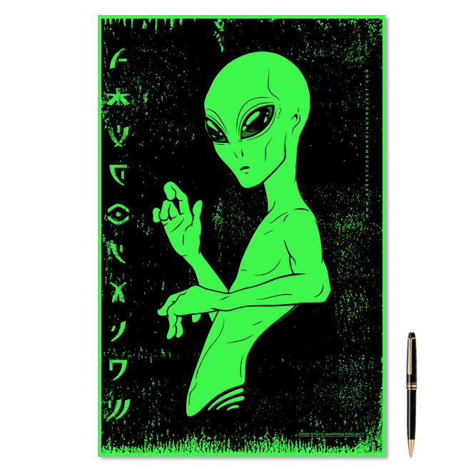 Alien Encounter 11" x 17" UV Mini-Poster - Image 2