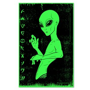 Alien Encounter 11" x 17" UV Mini-Poster
