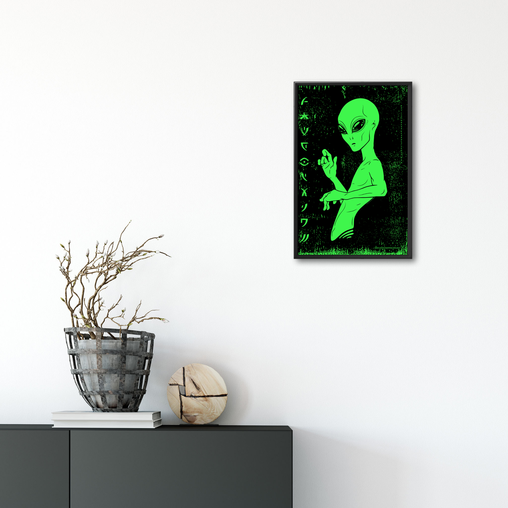 Alien Encounter 11" x 17" UV Mini-Poster - Image 3