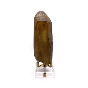 Citrine 4.5" Raw Point w Stand, Zambia (F)