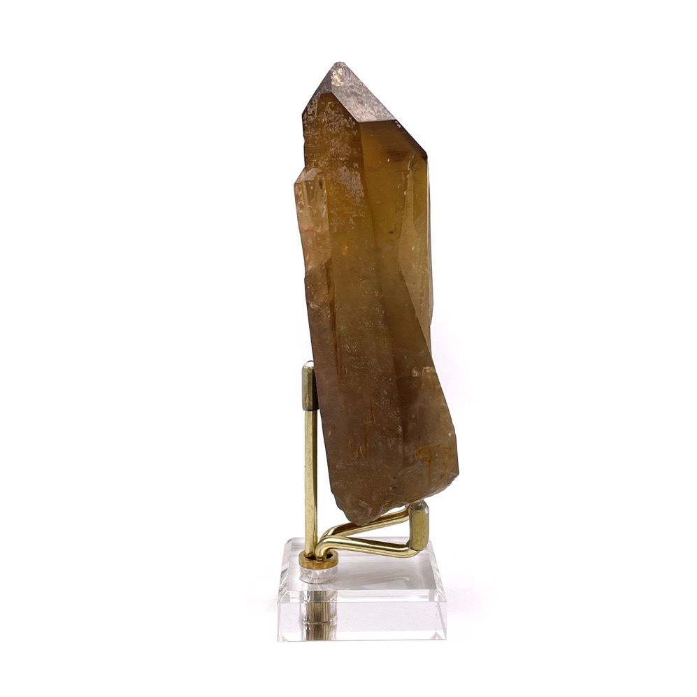 Citrine 4.5" Raw Point w Stand, Zambia (F) - Image 2