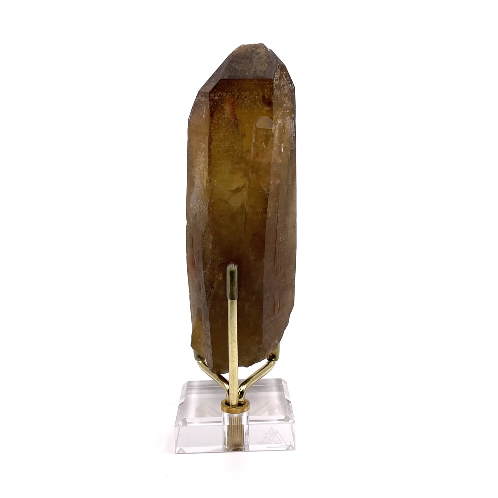 Citrine 4.5" Raw Point w Stand, Zambia (F) - Image 3