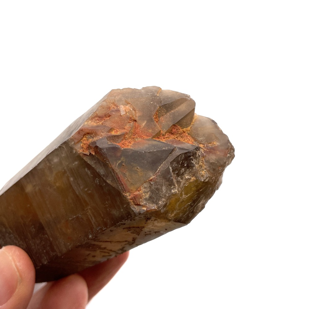 Citrine 4" Raw DT Point w Stand, Zambia (D) - Image 6