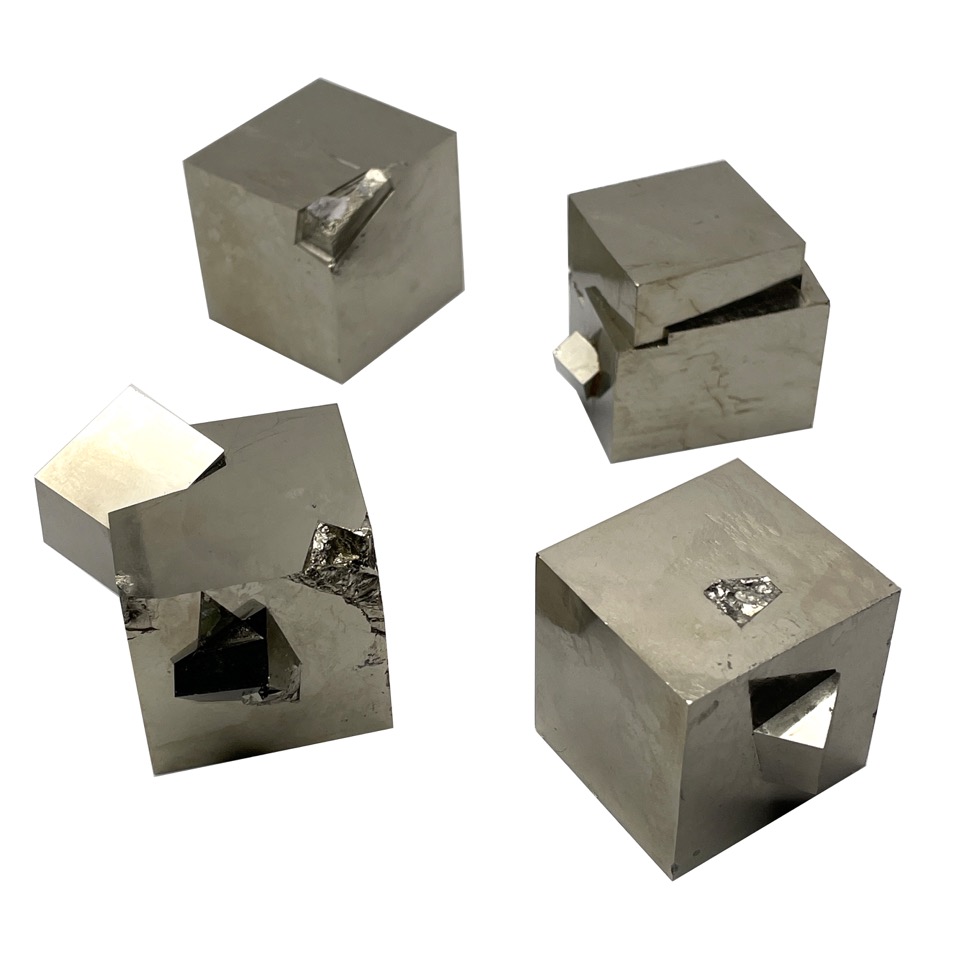 Pyrite Conjoined Cubes, Spain